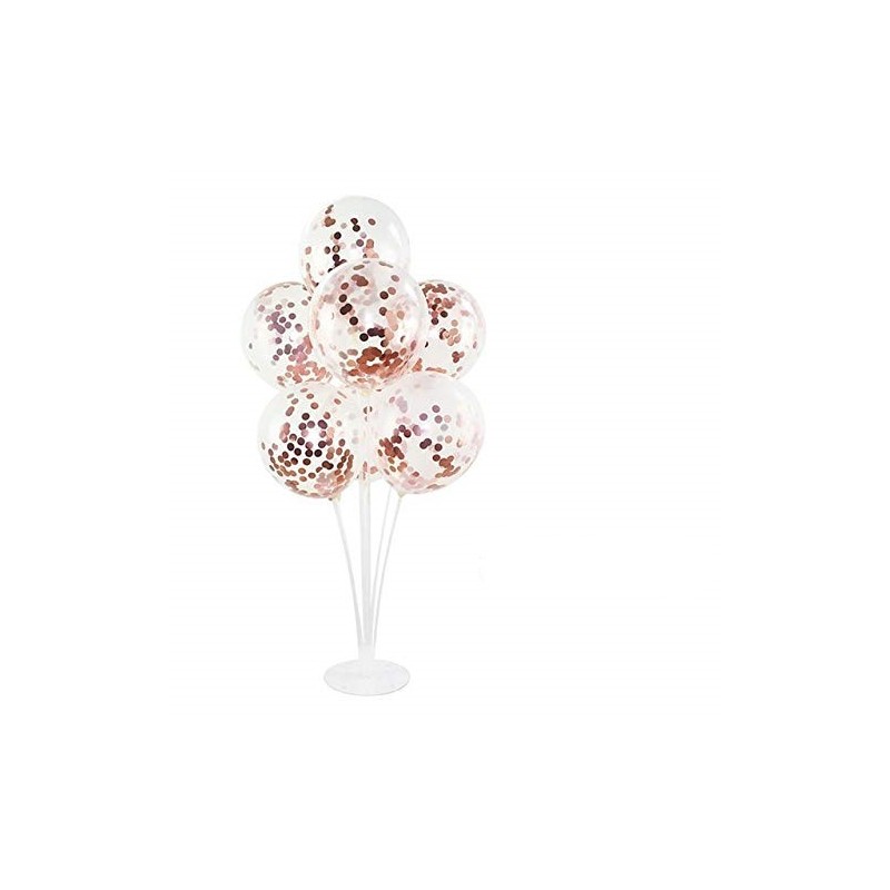 Balony z Konfetti 2 szt. Rose gold
