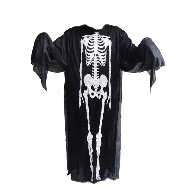 Strój Kościotrup Szkielet Frak Krzyk Halloween