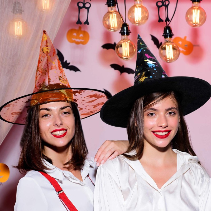 Halloween czapka straszna dynia