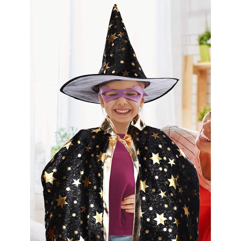 Strój Peleryna Halloween czarodziej mag