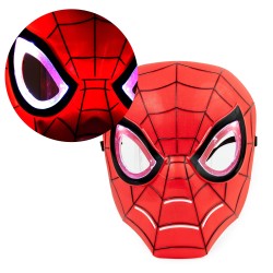 Maska Spiderman z LED...