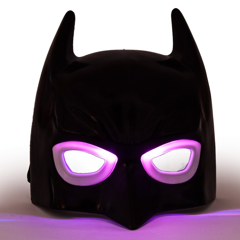 Przebranie Batman Maska Led Świecąca Karnawał