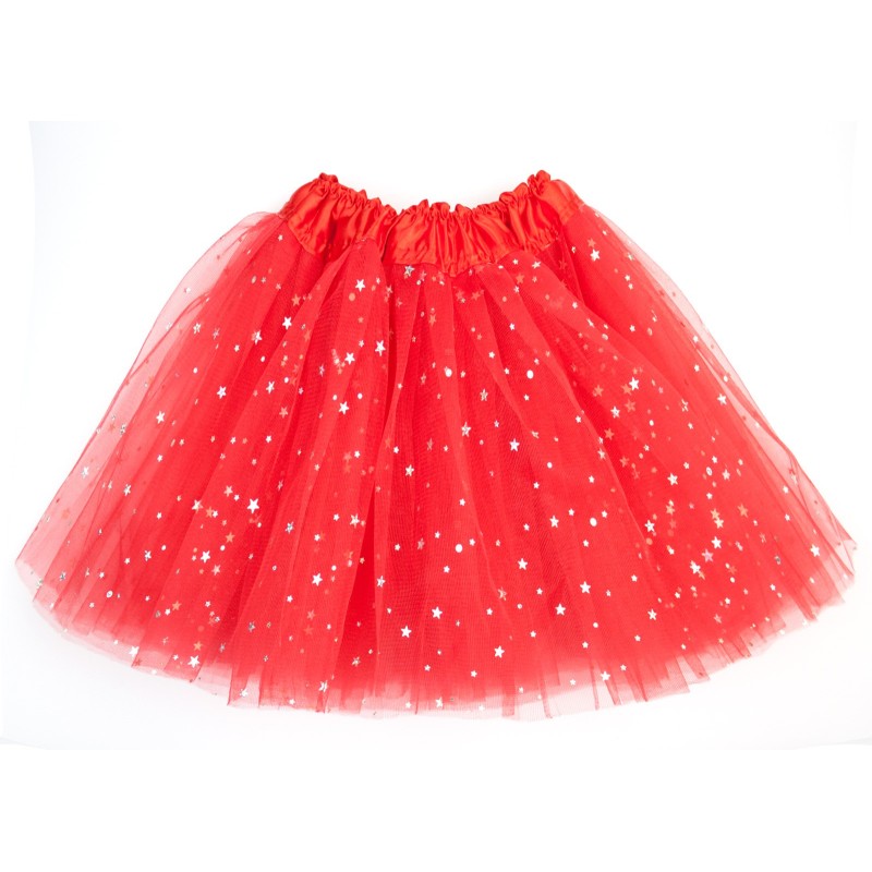 Spódniczka Gwiezdna Tutu - Czerwona