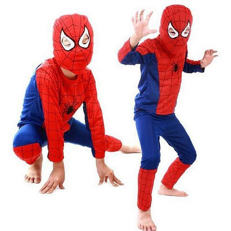 Spiderman Strój Przebranie Maska