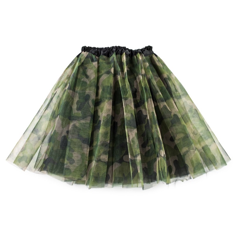 Strój Military Army Moro Spódniczka TUTU Tiul 40cm