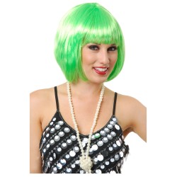 Peruka Bob Zielone Włosy...