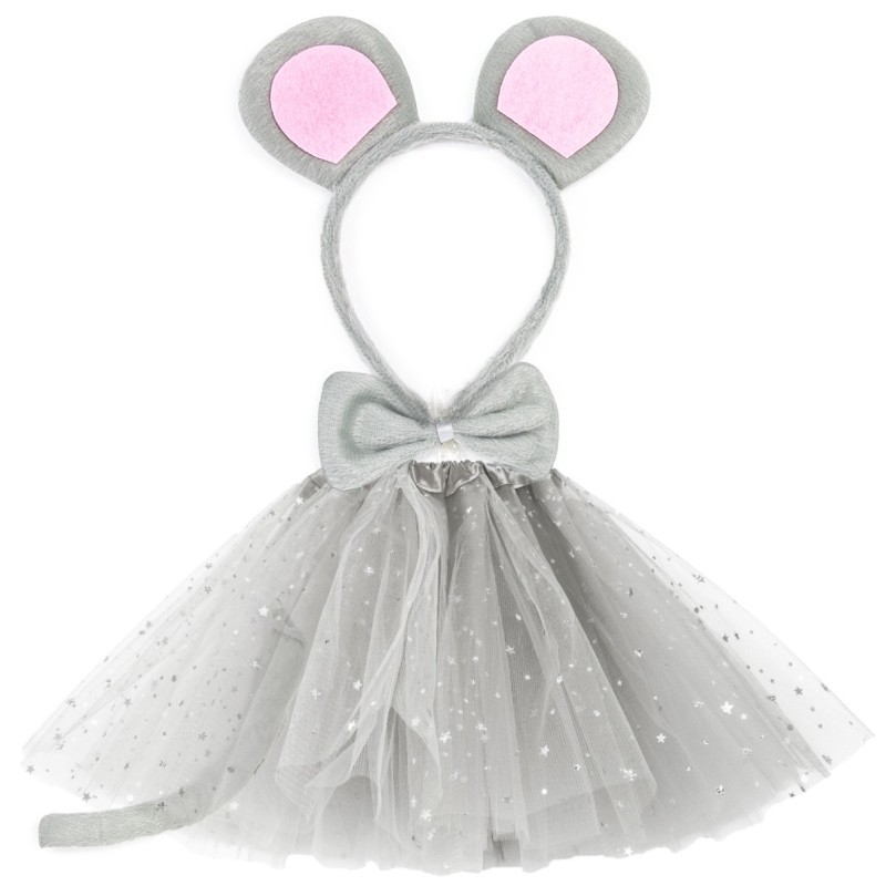 Strój Mysz Myszka Tiulowa Spódniczka Opaska Ogon