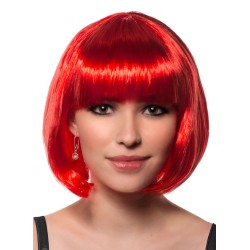Peruka Bob Czerwone Włosy