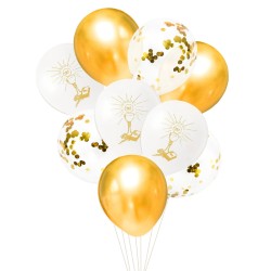 Bukiet balonów komunia 10szt.