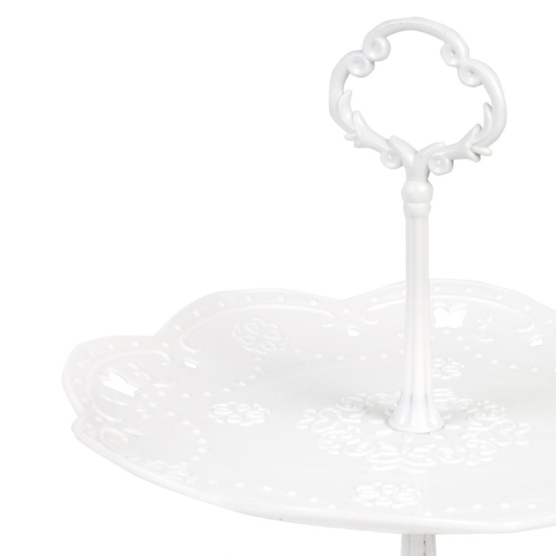 Patera 2 poziomy okrągła babeczki stojak na ciasto