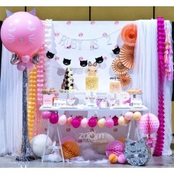 Patera 2 poziomy okrągła babeczki stojak na ciasto