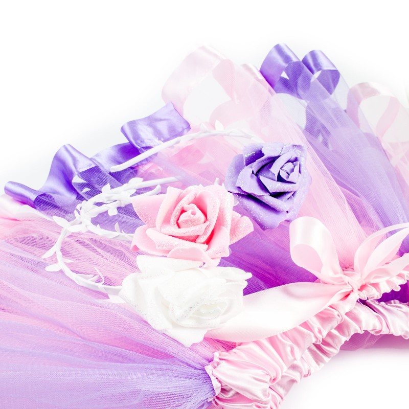 Wianek opaska z kwiatem kolory