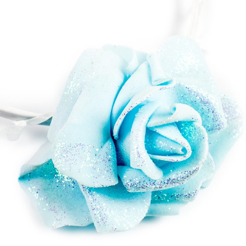 Wianek opaska z kwiatem kolory