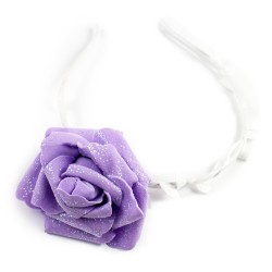 Wianek opaska z kwiatem kolory