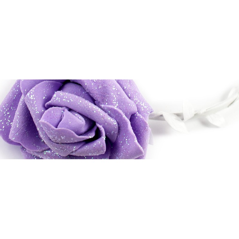 Wianek opaska z kwiatem kolory