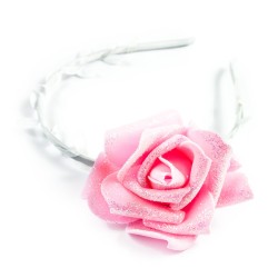 Wianek opaska z kwiatem kolory