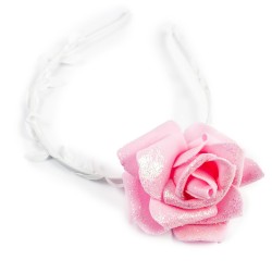 Wianek opaska z kwiatem kolory