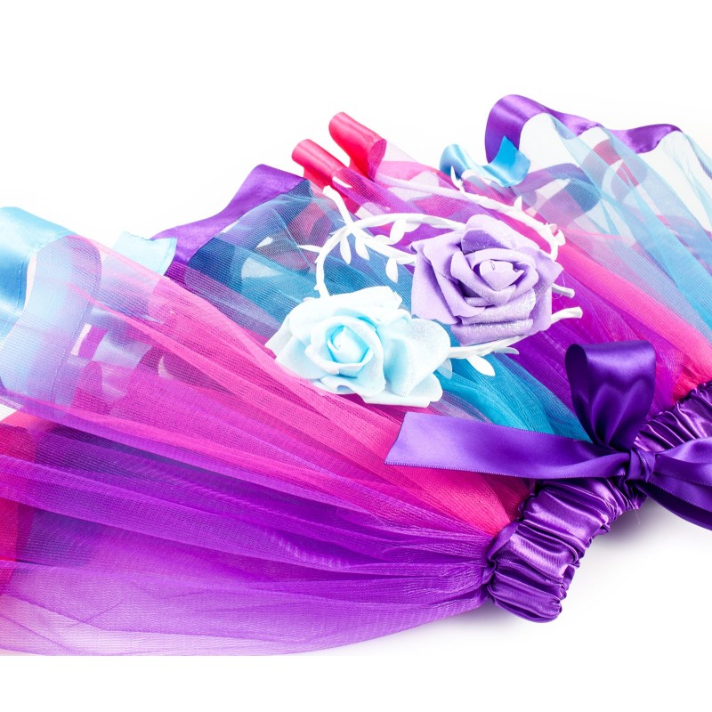 Wianek opaska z kwiatem kolory