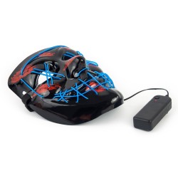 ŚWIECĄCA MASKA LED COSPLAY DJ PURGE RAVE PARTY