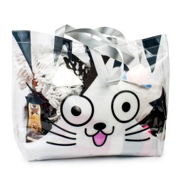 Torba plażowa transparentna