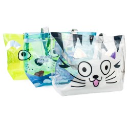 Torba plażowa transparentna