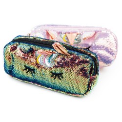 Piórnik cekiny unicorn jednorożec pegaz