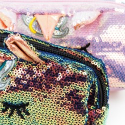 Piórnik cekiny unicorn jednorożec pegaz