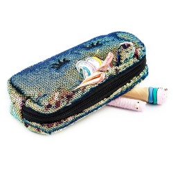 Piórnik cekiny unicorn jednorożec pegaz