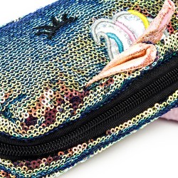 Piórnik cekiny unicorn jednorożec pegaz