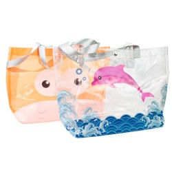 Torba plażowa transparentna