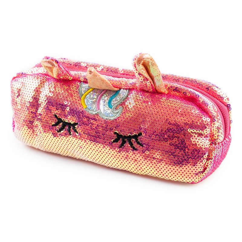 Piórnik cekiny unicorn jednorożec pegaz