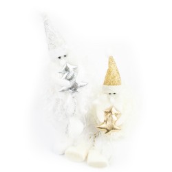 Ozdoba choinkowa skrzat Mikołaj 1 szt.