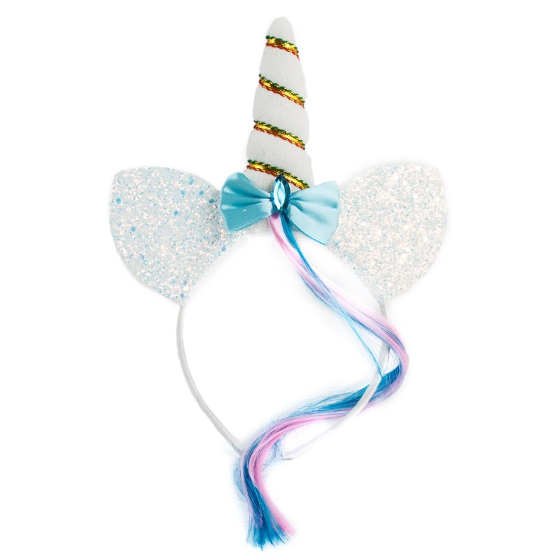 Opaska z różdżką jednorożec włosy