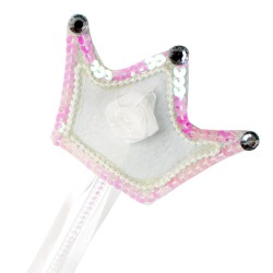 Opaska z różdżką jednorożec włosy