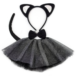 Kot Zestaw 4 częściowy - spódniczka stardust