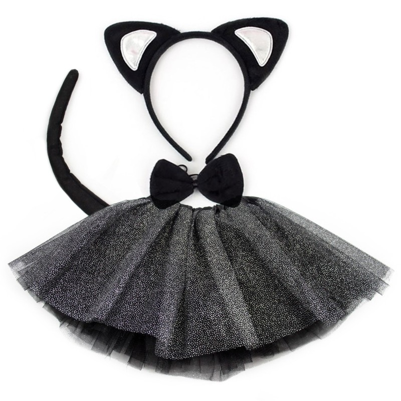 Kot Zestaw 4 częściowy - spódniczka stardust