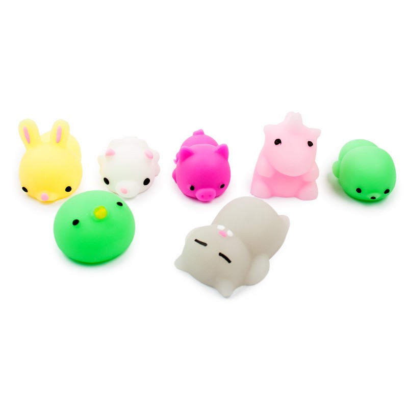 Zestaw MOCHI Squishy Squishies GNIOTKI FIDGET TOYS