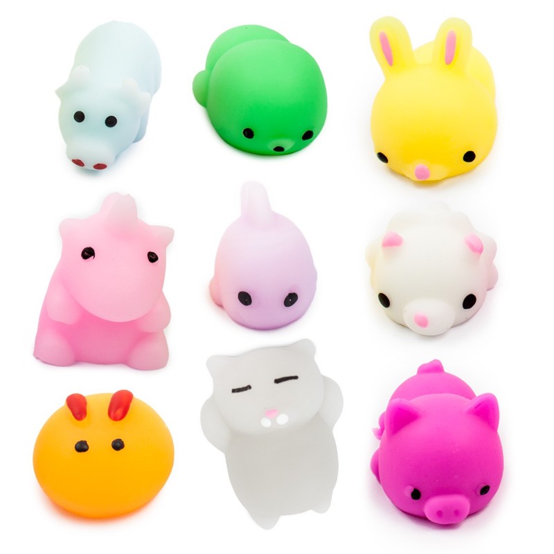 Zestaw MOCHI Squishy Squishies GNIOTKI FIDGET TOYS