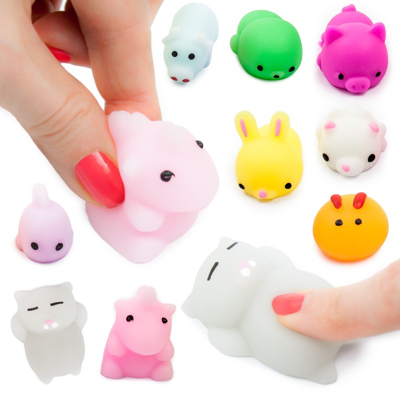 Zestaw MOCHI Squishy Squishies GNIOTKI FIDGET TOYS