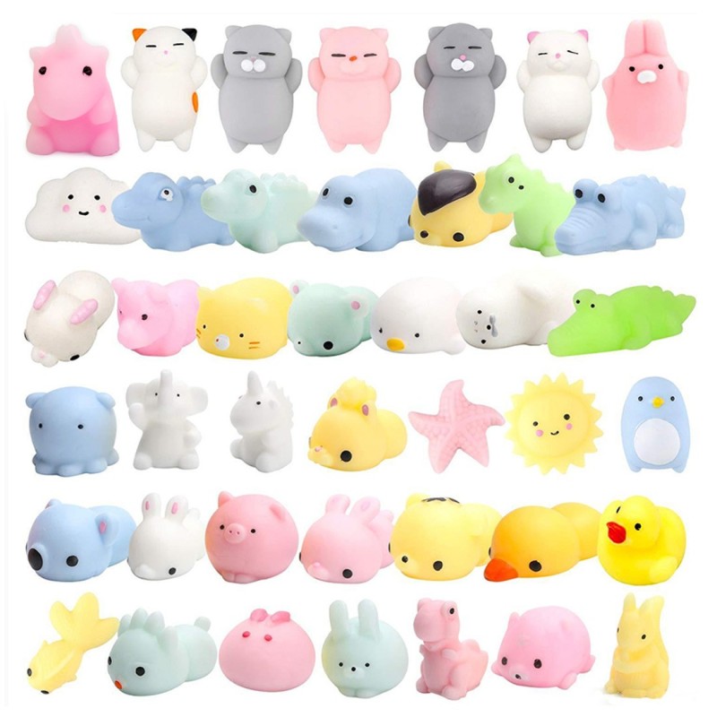 Zestaw MOCHI Squishy Squishies GNIOTKI FIDGET TOYS