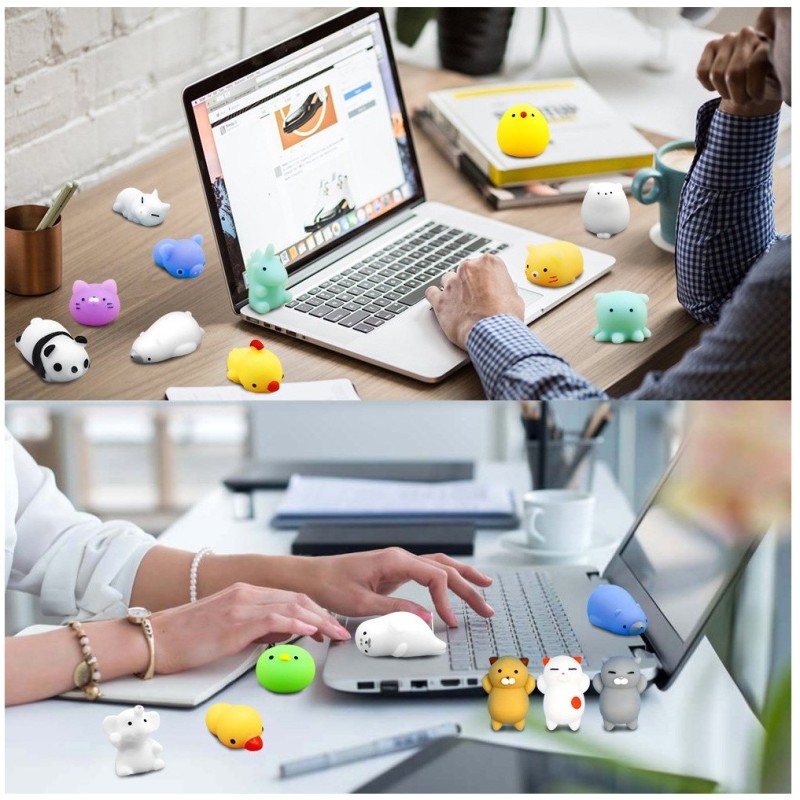 Zestaw MOCHI Squishy Squishies GNIOTKI FIDGET TOYS