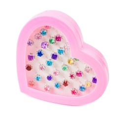 Serce pierścionki Diamenty...