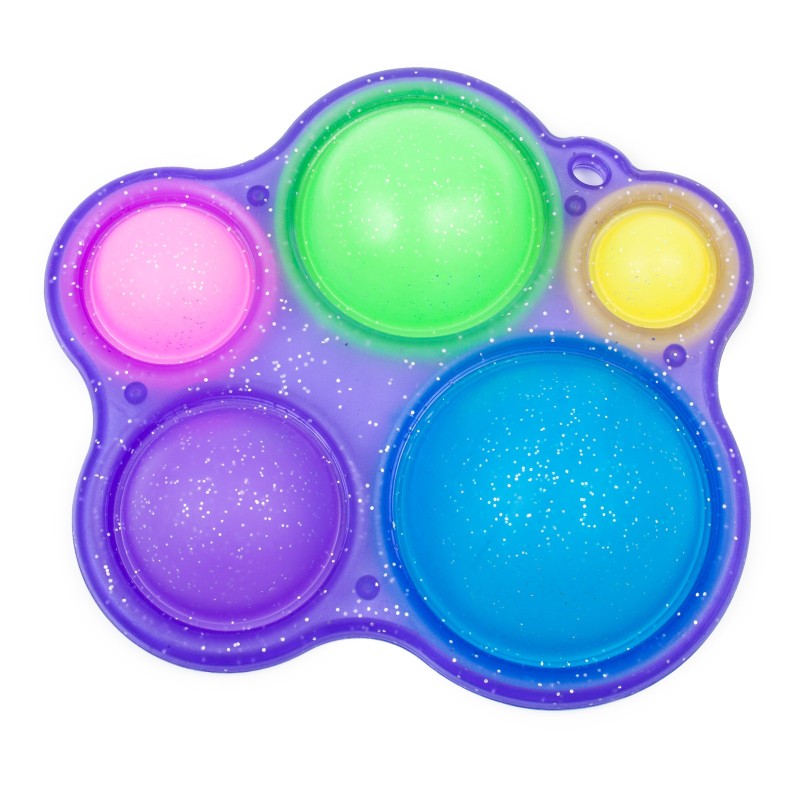 Fidget toy pop it Dimple z brokatem