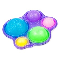 Fidget toy pop it Dimple z brokatem