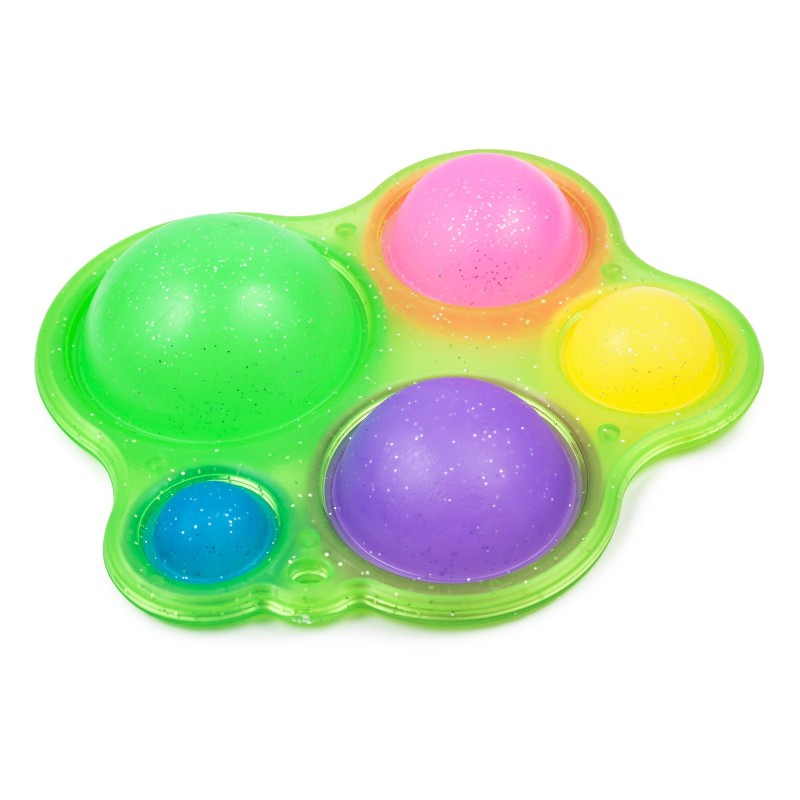 Fidget toy pop it Dimple z brokatem