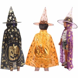 Strój Peleryna Halloween czarodziej mag