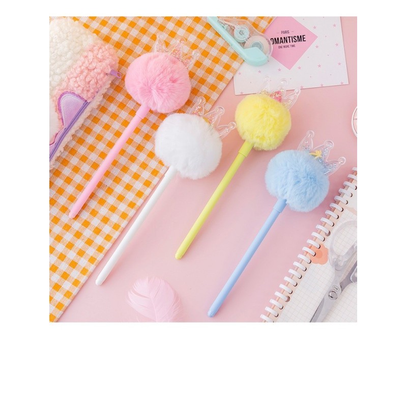 Długopis pompony korony