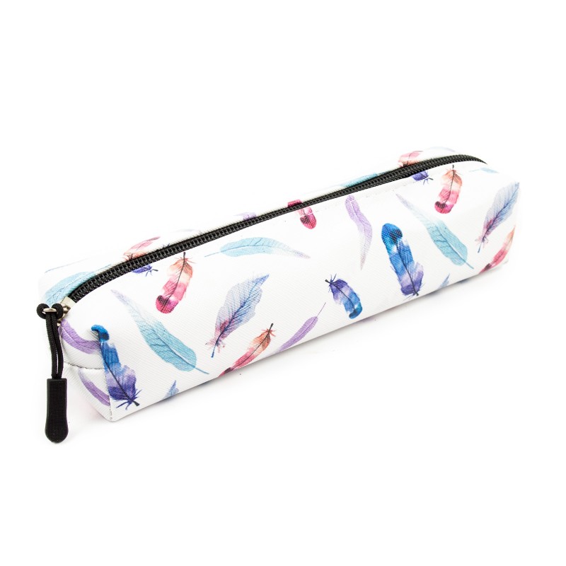 Piórnik szkolny tuba piórka