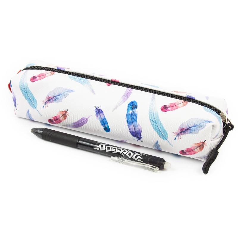 Piórnik szkolny tuba piórka