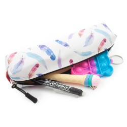 Piórnik szkolny tuba piórka